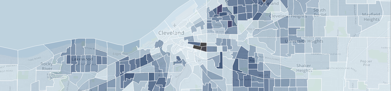 Interactive Cuyahoga County Age Map feature image